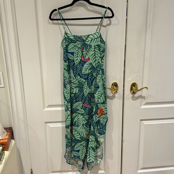 Mara Hoffman Leaf Print Linen Dress - Picture 7 of 10
